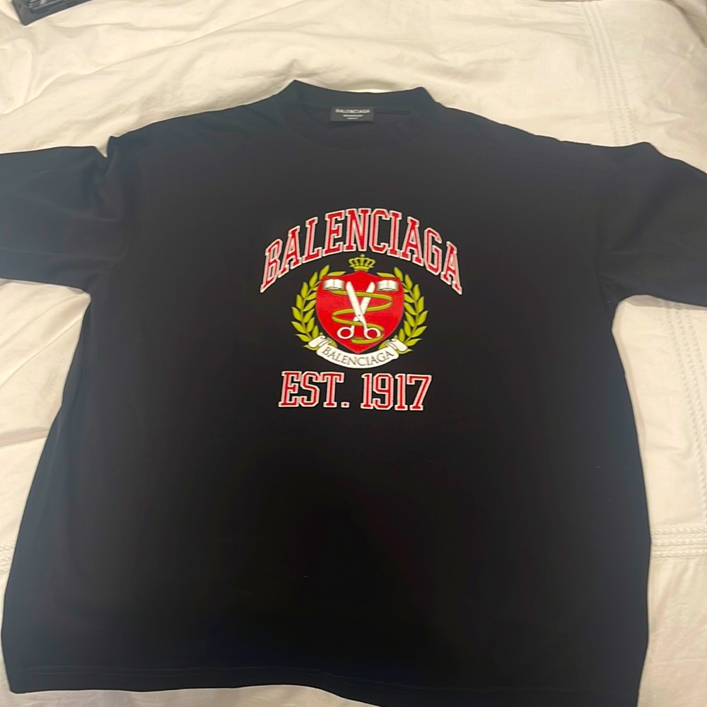 Balenciaga unisex scissor t